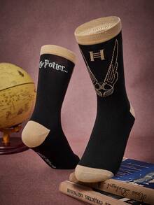 HARRY POTTER X SHEIN Women Crew Socks - Multicolor - View 2