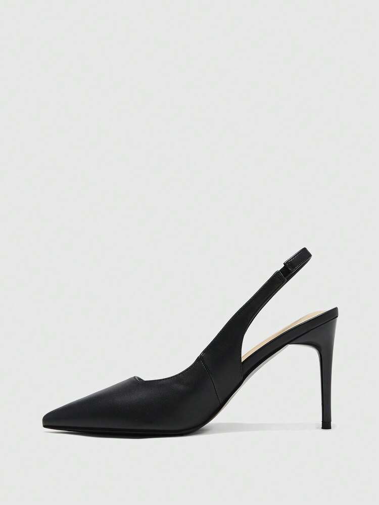 CUCCOO BIZCHIC Women's Elegant Pointed Toe Pumps, Minimalist Design For Commuting For Christmas