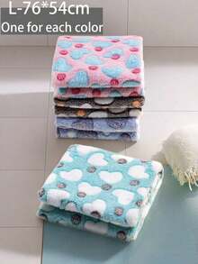 Selimut Anjing yang Cocok untuk Anjing dan Kucing, Selimut Tempat Tidur Anjing dengan Motif Cinta yang Lucu, Selimut Hewan Peliharaan Bulu Lembut dan Hangat, Tipis dan Serbaguna untuk Semua Musim, Cocok untuk Anjing Kecil dan Sedang, Berbagai Kucing, dan Guinea Pig - MultiWarna - View 8