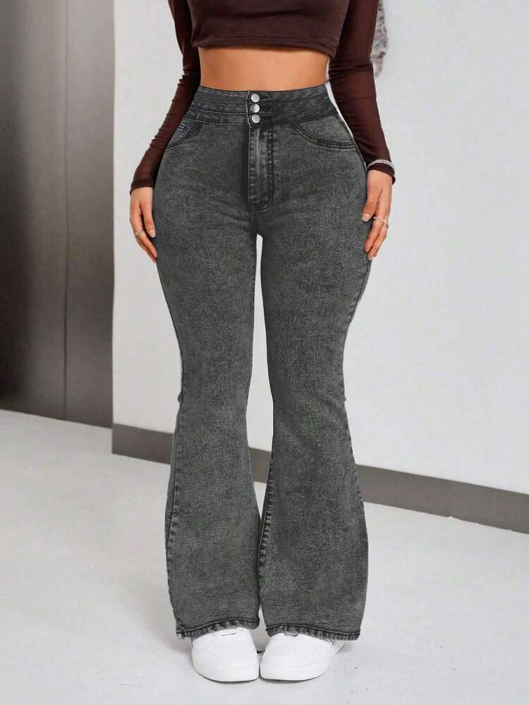 Women Jeans - Black - View 5