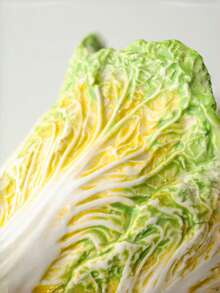 Joivida 1个瓷质卷心菜笔筒多功能化妆刷收纳架财富象征家居办公桌装饰圣诞节礼物创意田园风必备单品 - 彩色 - 查看 5