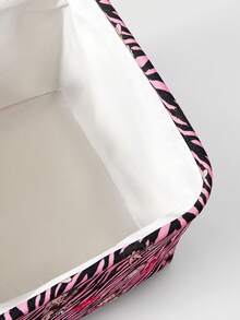 Betty Boop | ROMWE 嘴唇和卡通图案大容量洗衣篮/脏衣篮 - 彩色 - 查看 5