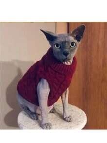 Áo len cho chó con PETSIN dành cho chó nhỏ vừa và nhỏ, quần áo mùa đông ấm áp cho thú cưng, áo vest cổ lọ cho chó Chihuahua, áo khoác Yorkie mềm mại, áo khoác Teddy - Nhiều màu - Xem 10