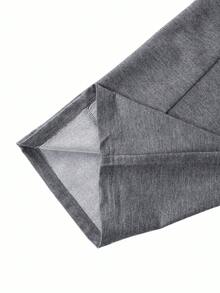 Mirajuku 1pc Teens' Casual Sports Design Drawstring Sweatpants, Versatile For Daily Commute, Spring/Autumn - Dark Grey - View 8