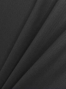 Manfinity Homme 男士休闲通勤纯色纽扣 Polo 衫 - 灰色 - 查看 6