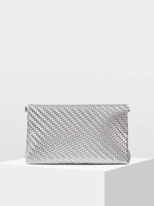 MOTF PREMIUM LADIES' HANDBAG - Bright silver - View 4