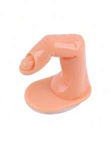 10个练习美甲手指，带假指甲，适用于亚克力凝胶美甲，可用于手部美甲训练、展示装饰，适合美甲初学者和沙龙美甲师，美甲用品，美甲工具，美甲艺术工具，返校季，美甲，按压式美甲工具 - 彩色 - 查看 19