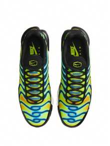 Nike Air Max Plus Shoes Black / Sundial / Neon Yellow / White IH4458 - Black/Sundial/Neon Yellow/White - View 2