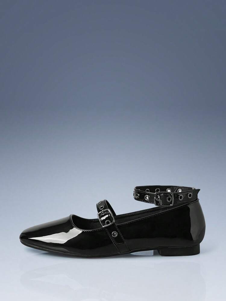 CUCCOO GRLICON Women Casual Versatile Commute Daily Buckle Flats For Christmas