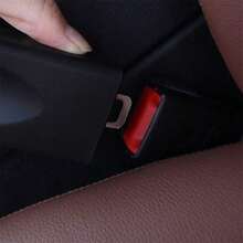 Besper 汽车方向盘锁，带安全带扣，坚固耐用，通用防盗装置锁，适用于卡车，坚固的防盗锁扣，汽车锁，汽车方向盘通用防盗锁 - 彩色 - 查看 8