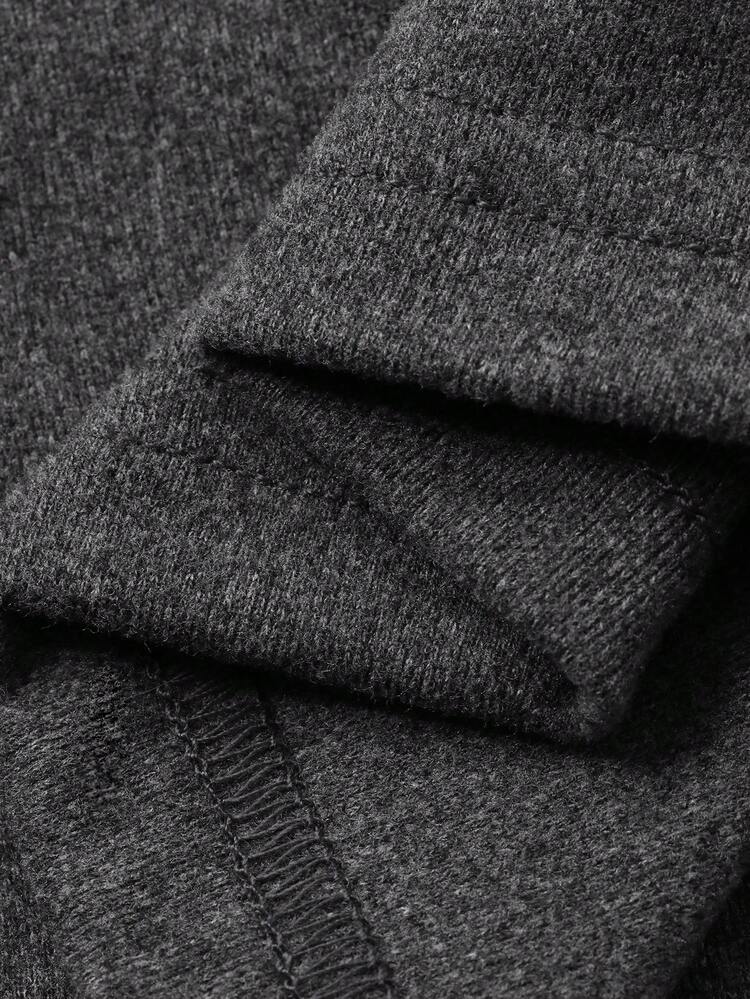 Tie Bow Long Sleeve T-Shirt Women, Minimalist Tight Fit Crew Neck Base Layer Top