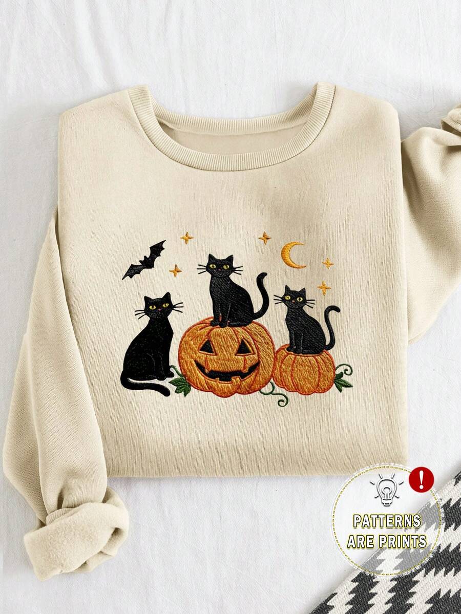 INAWLY 节日卫衣，秋季服装，男士圆领卫衣，万圣节圆领卫衣，时尚单品，时尚上衣。美观卫衣，兄弟姐妹礼物，送给兄弟的礼物，送给父亲的礼物，其他节日礼物。休闲简约时尚上衣。