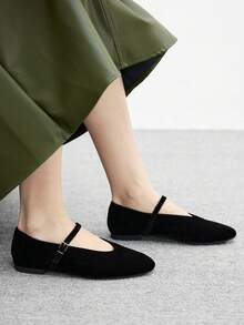 CUCCOO BIZCHIC Pantofi simpli, casual, versatili, pentru naveta zilnică, pentru femei - Negru - Vizualizare 5