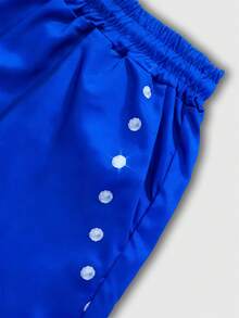 ROMWE MEN Anime 男士宽松阔腿长裤 - 彩色 - 查看 5