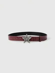 Aloruh 1 chiếc thắt lưng nữ, trang trí theo phong cách cổ điển Mỹ cho váy và vest, thắt lưng đen cá nhân hóa theo phong cách Ins cho nền văn hóa phụ Halloween mùa thu, mùa thu, Halloween - A - Xem 14