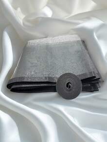 Mosquitera de ventana reutilizable, malla premium, protección contra mosquitos e insectos, ventilación y prevención del polvo, fácil de instalar - Gris - Ver 4