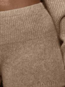 MUSERA Women Sweater Co-Ords Evening Party Elegant Spring - Apricot - View 6