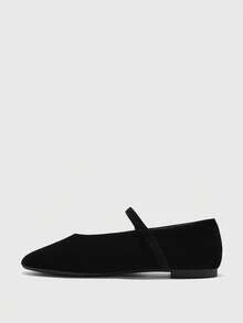 CUCCOO BIZCHIC Pantofi simpli, casual, versatili, pentru naveta zilnică, pentru femei - Negru - Vizualizare 9