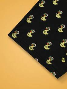 Notgurli Funny & Cute All-Over Print Sunglasses Duck Pattern Men's Boxer Briefs, Streetwear Style, Suitable For Party, Vacation, And Everyday Wear - Black - View 4