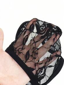 1pc Fashionable Lace Trim Alluring Low-Rise Sexy Men's Underwear