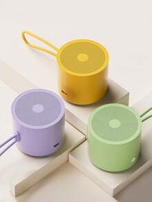 Teckwe Portable Wireless Speakers With Strap Easy To Carry, Wireless Waterproof Mini Speaker With Loud Stereo Sound, Longtime Playtime, Built-In Microphone - one-size - View 7