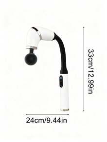 JMMO 1支U型筋膜枪：小巧轻便，采用优质ABS材料制成，配有柔软的硅胶防滑手柄。内置静音无刷电机，支持6档可调速度，可进行深层组织按摩。配备800mAh可充电电池，续航时间长。