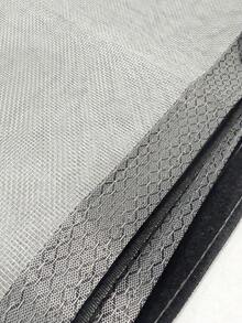 Mosquitera de ventana reutilizable, malla premium, protección contra mosquitos e insectos, ventilación y prevención del polvo, fácil de instalar - Gris - Ver 3