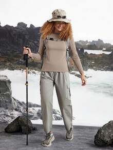 In My Nature 女士保暖圆领户外抓绒T恤，秋冬季