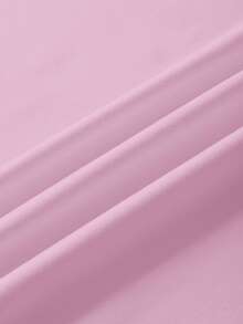 EMERY ROSE 女士标语刺绣圆领短袖休闲百搭T恤 - 粉色 - 查看 3