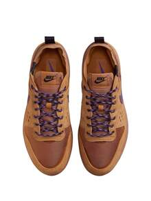Nike C1ty Premium Cordura Men's Shoes Brown HJ4317 - Flax/Black/Gum Yellow/Wild Grape - 查看 2