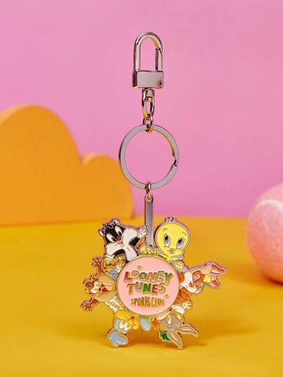 LOONEY TUNES X SHEIN 3D Rotatable Metal Keychain