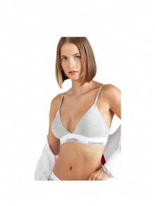 Calvin Klein Women's Sports Bra Underwear - Grey - View 2