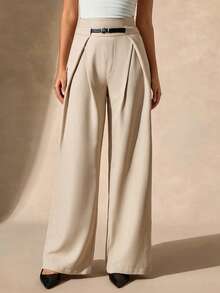 EURMUSE Women, Spring, Summer, Linen, Beige Casual,