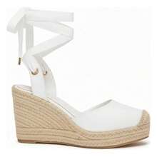 Plataforma Yute Sandalias Alpargatas Casual Layla Premium - Blanco - Ver 6