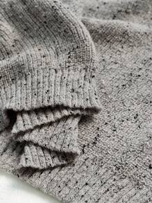 Manfinity CityGents 男士长袖休闲百搭简约罗纹针织毛衣，秋冬男士毛衣上衣 - 彩色 - 查看 7