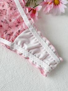 PetitDoll 5pcs/Pack Plus Size Women Sexy Panty Sets - Multicolor - View 4