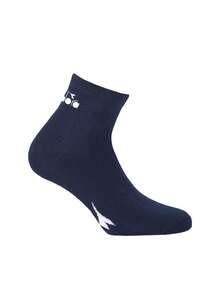 Diadora 3 Pack Unisex Athletic Socks - Navy Blue - View 2