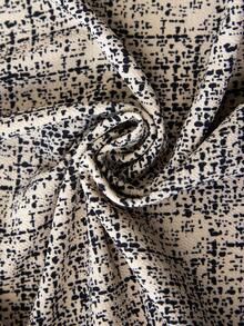 SHEIN Clasi 大码女式长袖短款针织弹力连衣裙，优雅休闲日常穿着，秋冬季女装秋季穿搭 - 彩色 - 查看 6