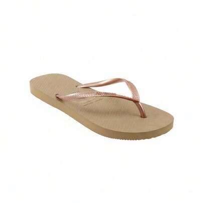 Havaianas Slim Women's Flip Flops Rose Gold 4000030-3581