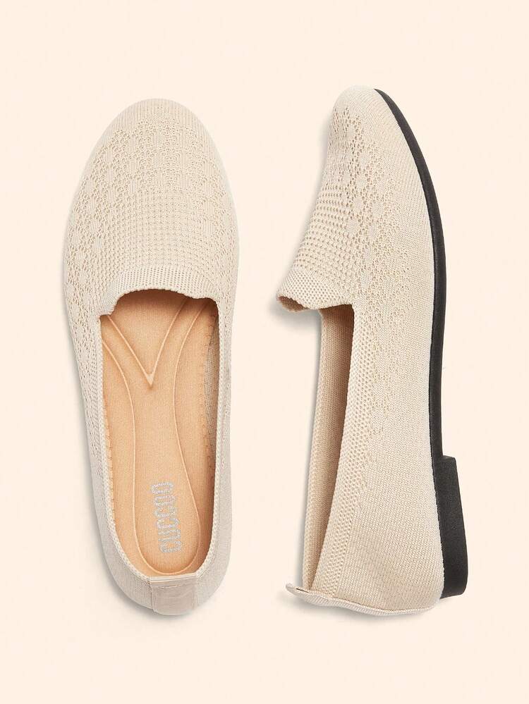 CUCCOO BASICS Women's Casual Hollow-Out Versatile Slip-On Shoes For Christmas