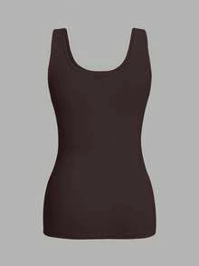 SHEIN Essnce 3pcs/Set Women Casual Simple Solid Color Versatile Camisole, Summer Back To School - Multicolor - View 5