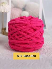 2 unidades de 100g de fio grosso e macio, ideal para tricô manual, perfeito para cachecóis, xales e mantas. Materiais para artesanato DIY, ideal para presentes de inverno e decoração de casa.