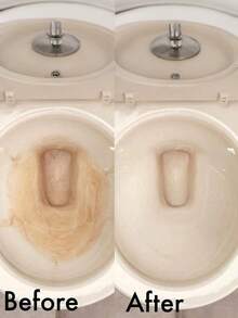 1/2/4个装磁性马桶清洁器，持久耐用，不含化学物质，不留污渍