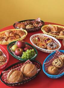 Joivida 1pc | 2pcs | 7pcs Multi-Functional Kitchen: Draining Basket, Vegetable Washing Basket, Fruit And Rice Draining Basket, Plastic Basin, Kitchen Trash Can, Cabinet Door Garbage Rack, Vegetable Basket, Draining Basin,Christmas, Valentine's Day - Multicolor - View 4