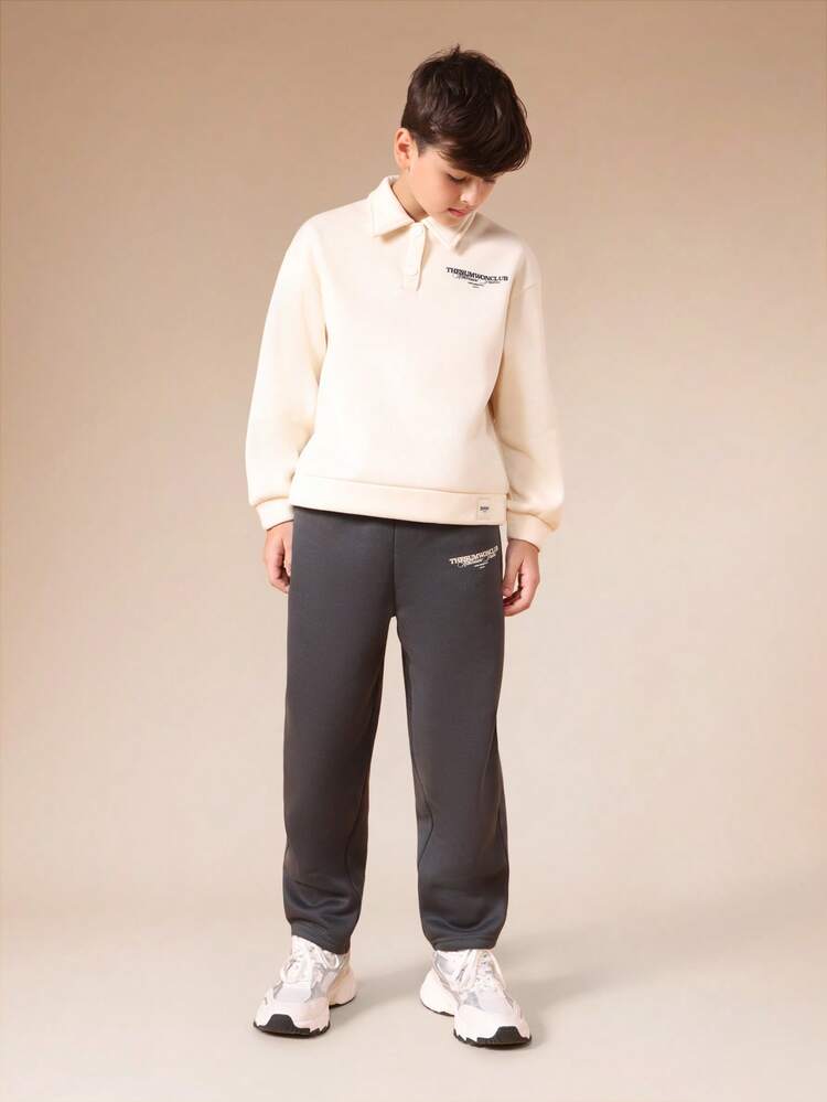 Komplet polo i spodnie dresowe