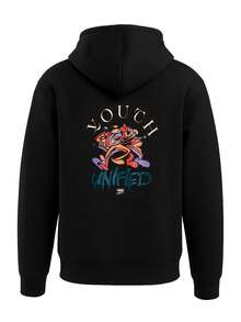 Puma Downtown Men's Hoodie Black - Negro - Ver 2