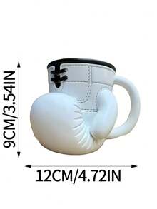 拳击手套马克杯 - 拳击爱好者的个性化不锈钢马克杯