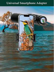 500X25 便携式高清变焦 5000米/100000米 双筒望远镜 强大折叠式远距离观测 狩猎 户外露营 运动