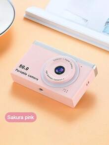 Digital Camera, Mini CCD Camera, Portable Retro Card Camera With Mobile Transfer Capability, 4K Ultra HD Photography Valentine's Day Gift - Multicolor - View 7