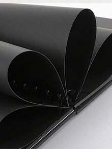 1pc, Scrapbook Photo Album With Black Inner Cowhide Paper Pages, 7x7 Inches, 20 Pages, DIY Notebook, Wedding Anniversary Memory, Travel, Guest, Christmas,Birthday, Valentine's Day Gift1pc, Scrapbook Photo Album Wi… - Multicolor - View 10